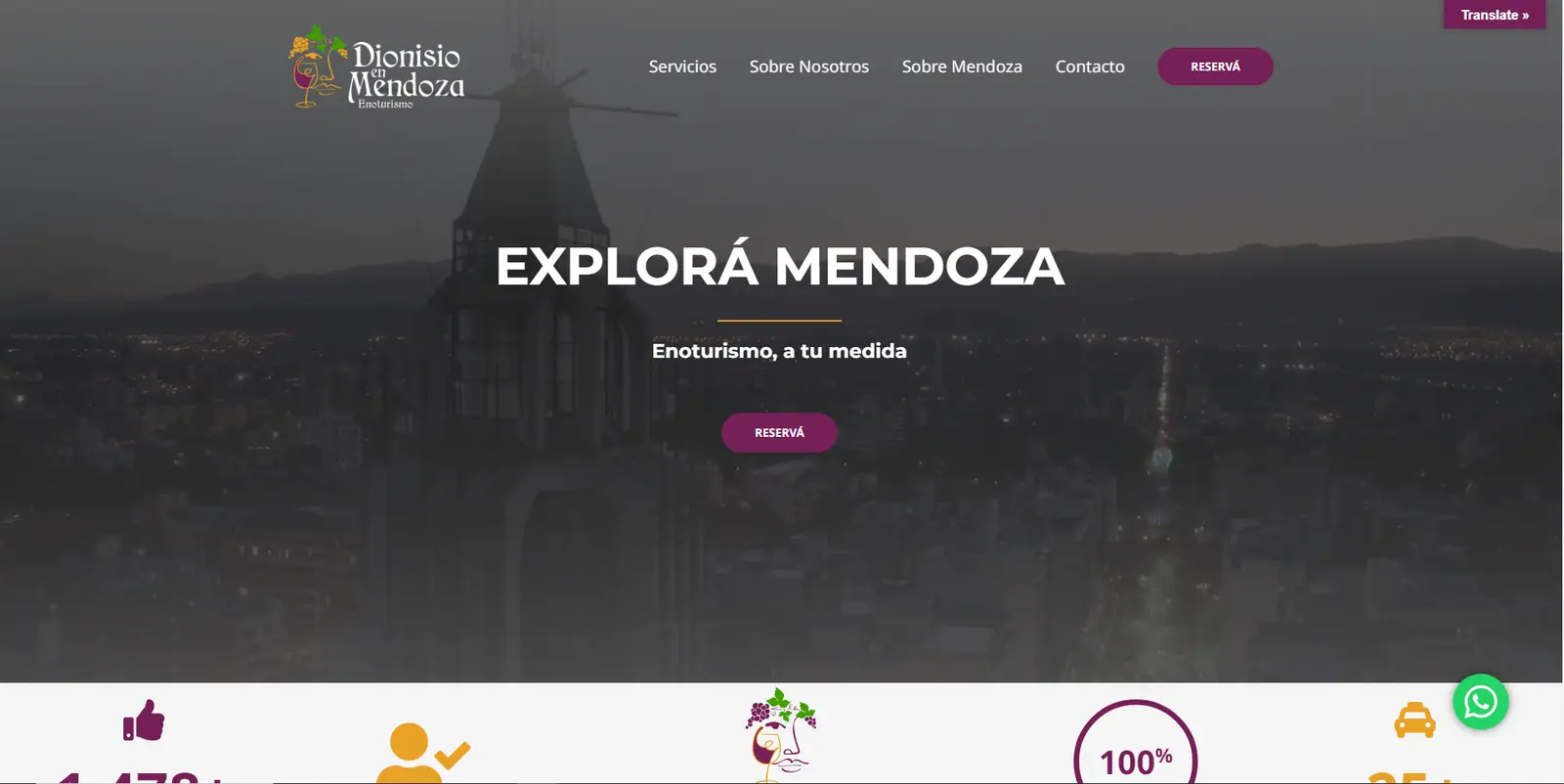 Solución digital para empresa de transporte turístico