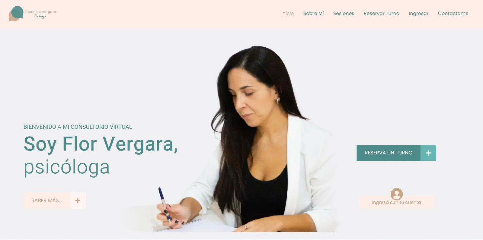 Solución digital para profesional psicologico