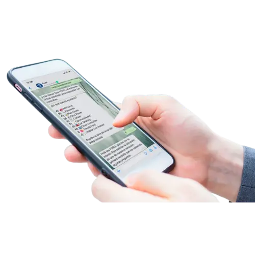 chatbot en celular